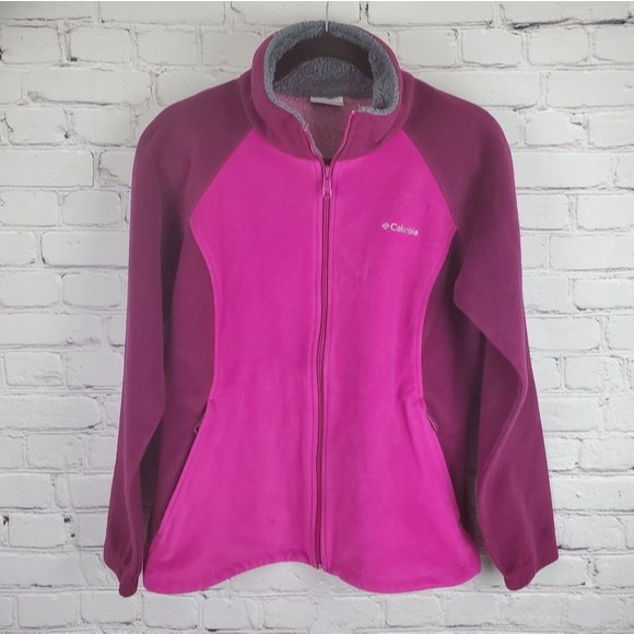 Columbia Jackets & Blazers - Columbia Omni-heat Fleece Jacket Women's Size Medium Fuchsia Pink